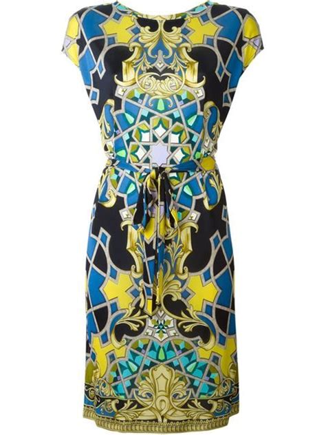 versace collection dress 1008 nero|farfetch versace dresses.